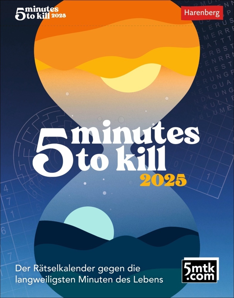 Cover: 9783840035333 | 5 minutes to kill Tagesabreißkalender 2025 | Kalender | Geblockt