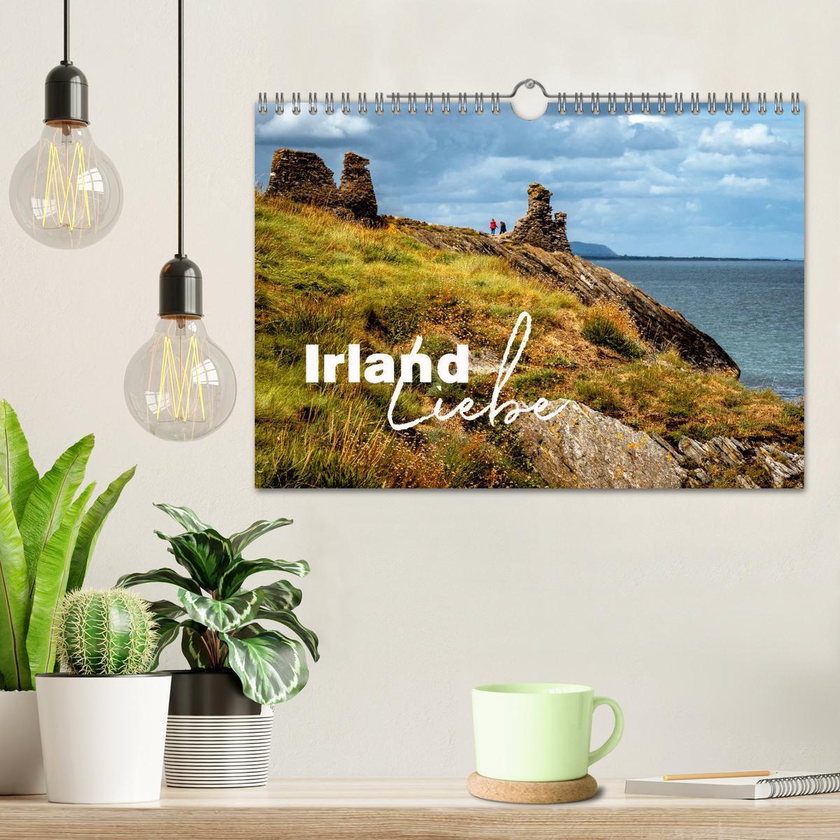 Bild: 9783435158904 | Irland-Liebe (Wandkalender 2025 DIN A4 quer), CALVENDO Monatskalender