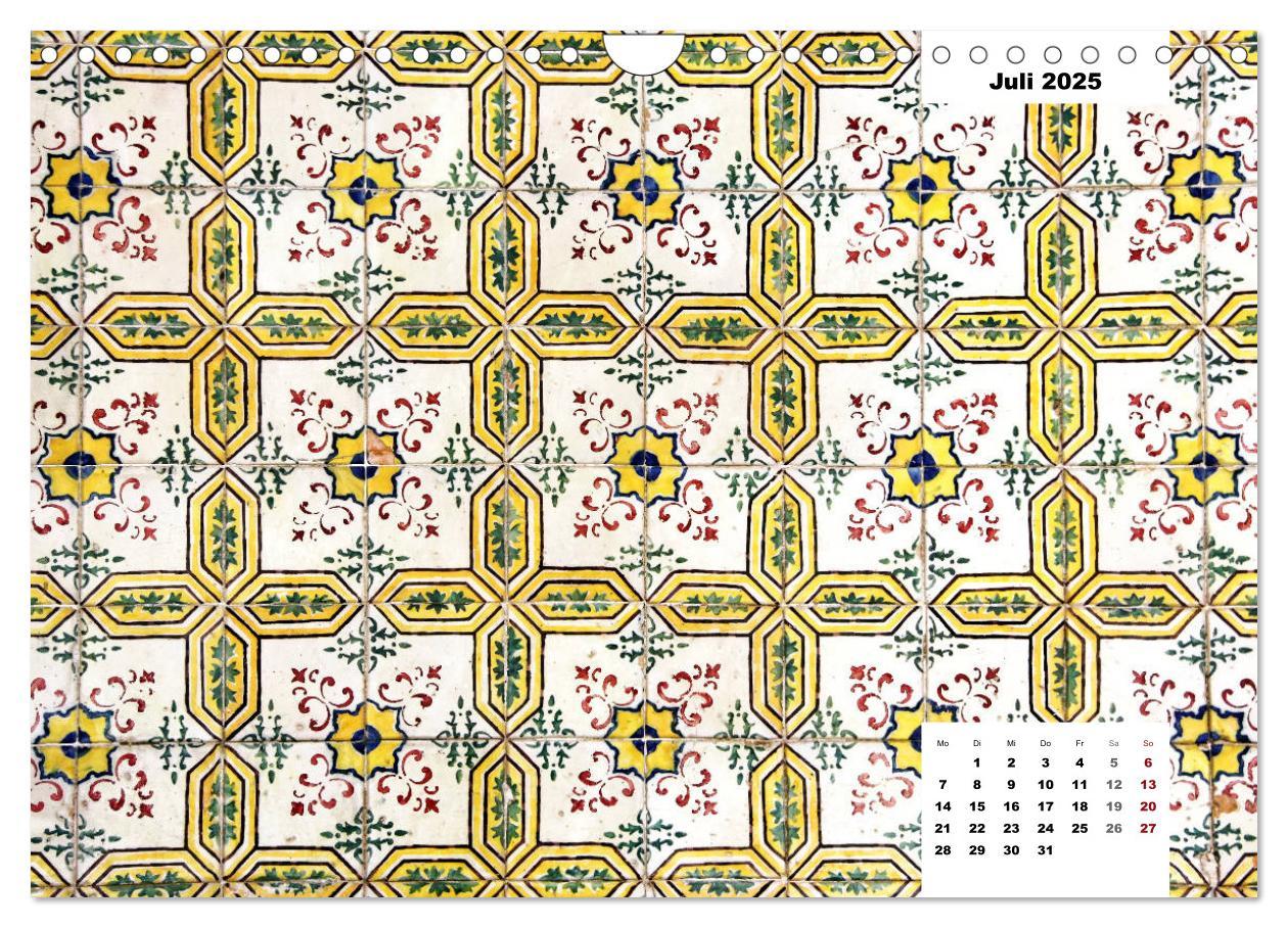 Bild: 9783435308101 | Lissabons Azulejos (Wandkalender 2025 DIN A4 quer), CALVENDO...