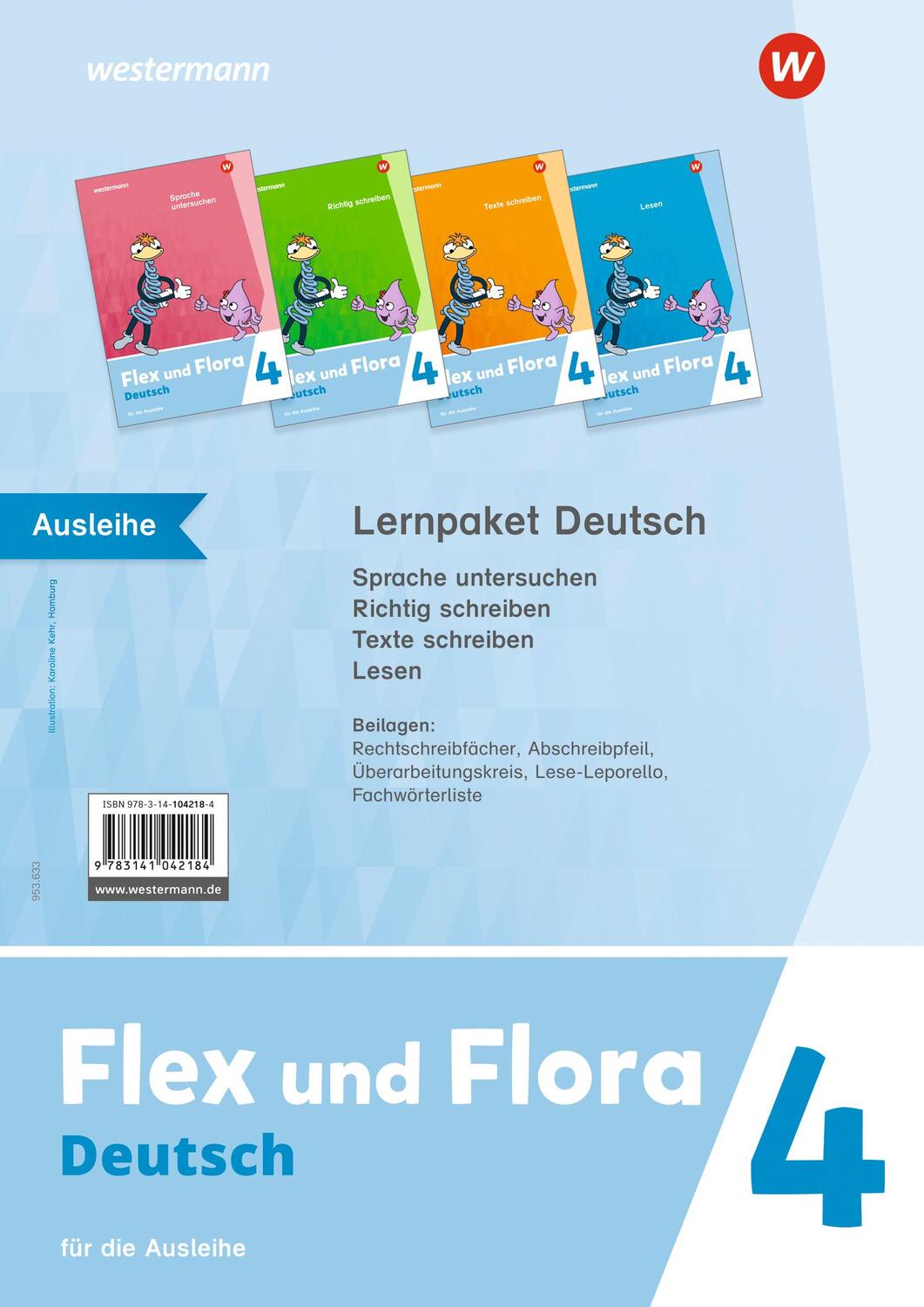 Cover: 9783141042184 | Flex und Flora 4. Themenhefte Paket: Für die Ausleihe | Ausgabe 2021