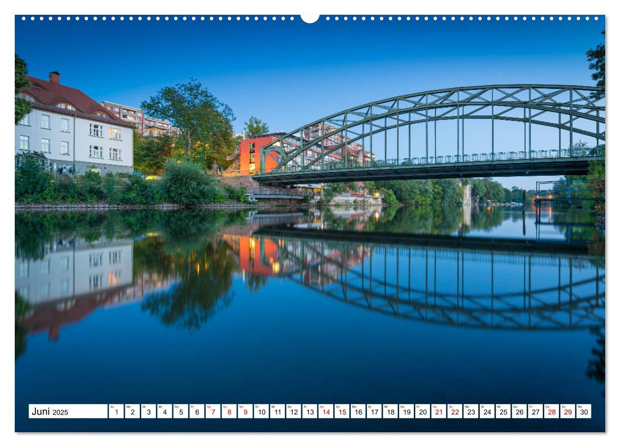 Bild: 9783435332410 | Halle-Saale - Meine Stadt im Spiegel (Wandkalender 2025 DIN A2...