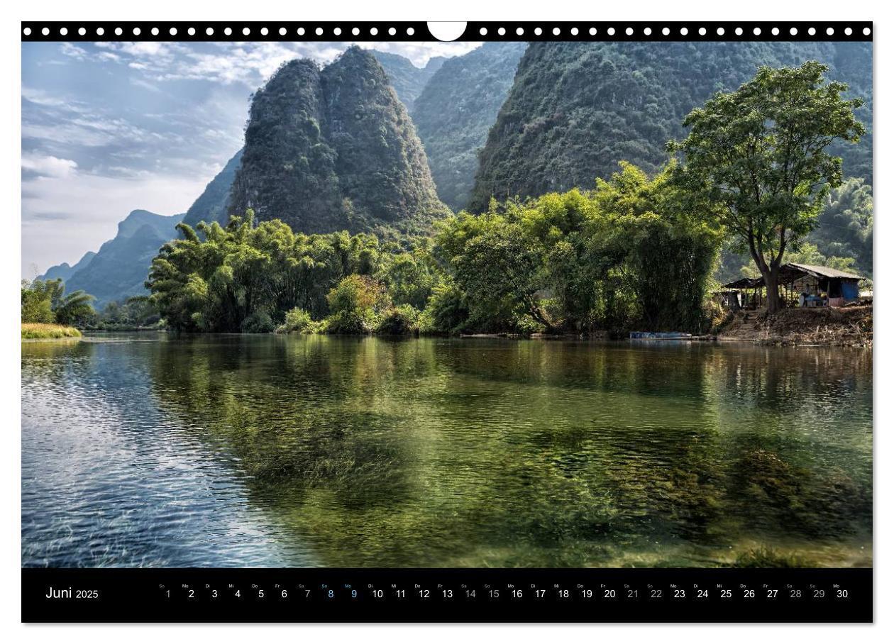 Bild: 9783435627516 | CHINA - Zauberberge am Drachenfluss (Wandkalender 2025 DIN A3...