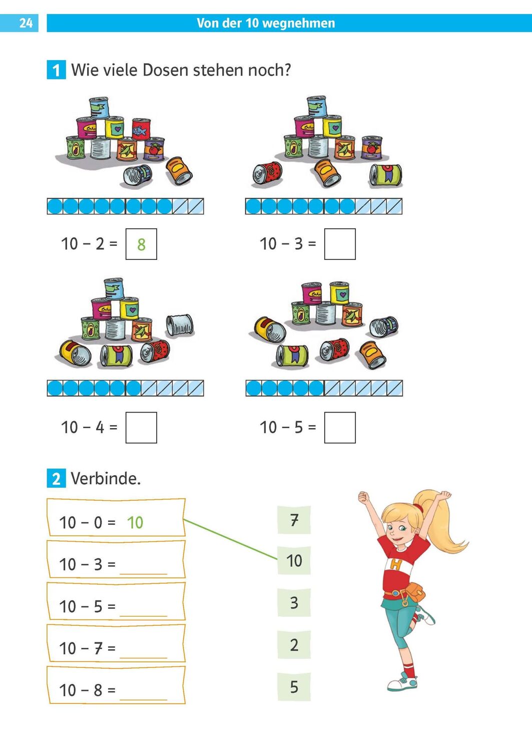 Bild: 9783129494172 | Klett Die Mathe-Helden Rechnen bis 20 1. Klasse | Manon Sander | 64 S.