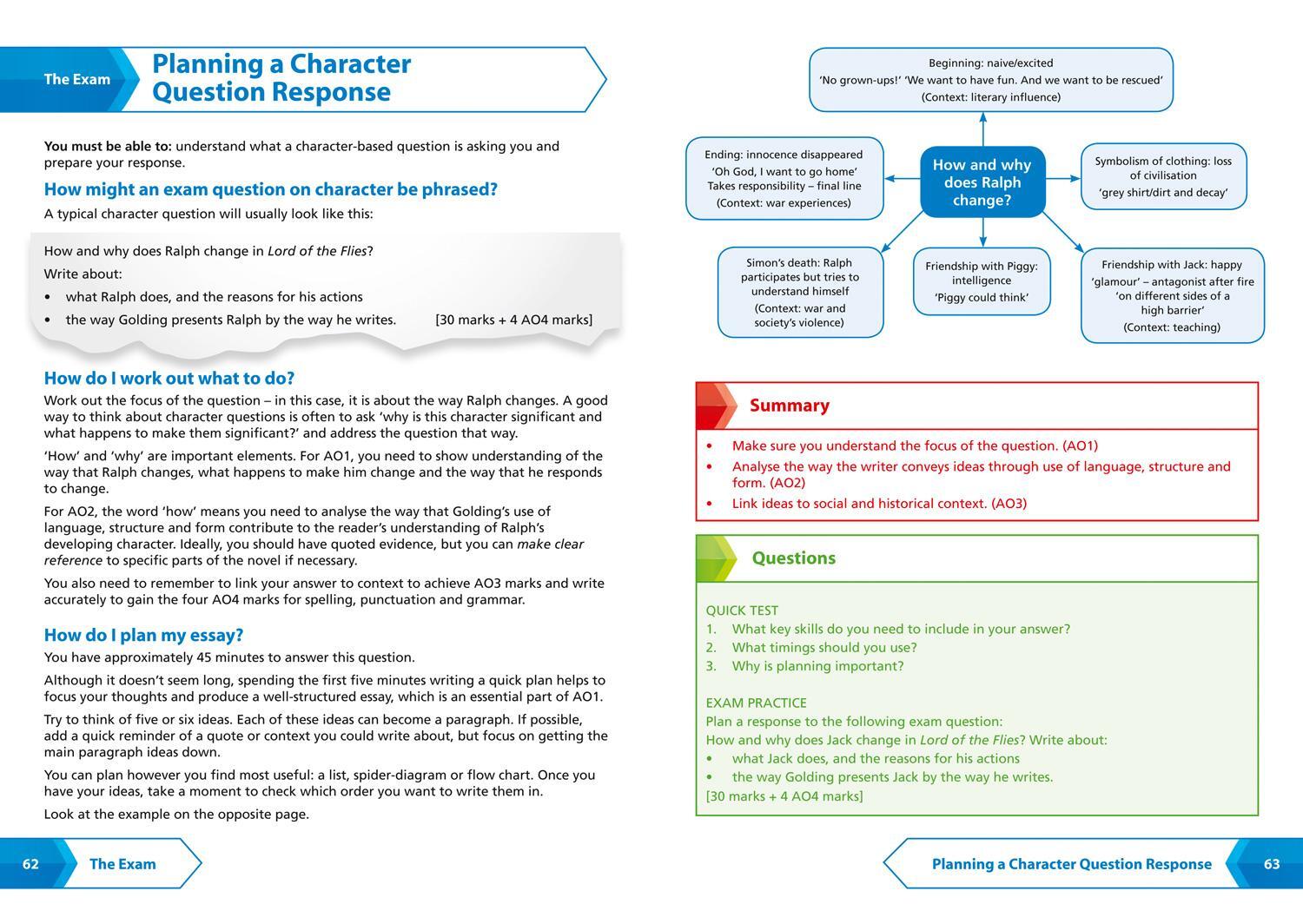 Bild: 9780008247164 | Lord of the Flies: AQA GCSE 9-1 English Literature Text Guide | Gcse