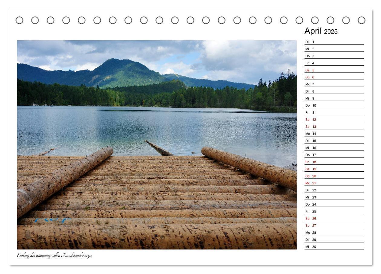 Bild: 9783435351510 | Rund um den Hintersee und Zauberwald (Tischkalender 2025 DIN A5...