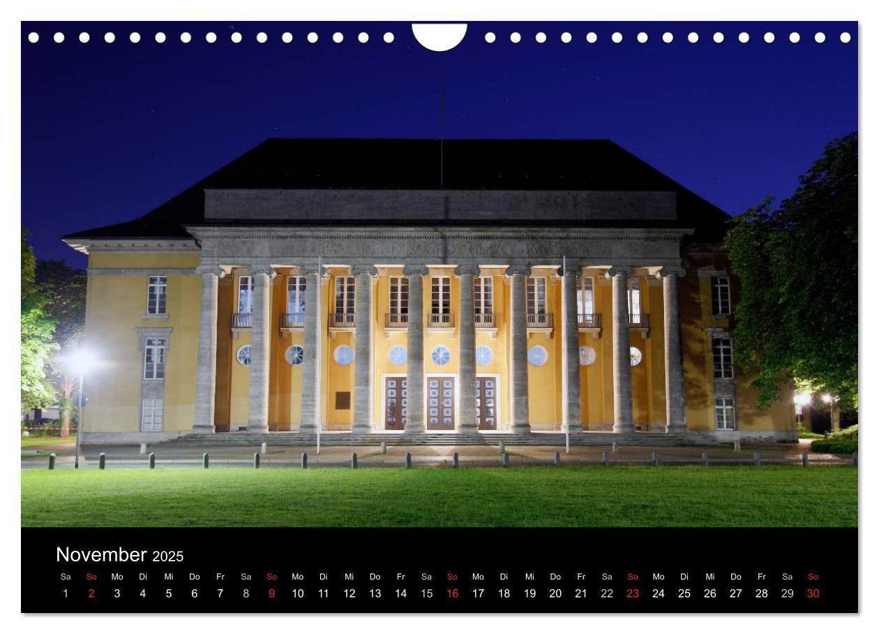 Bild: 9783435627257 | Oldenburg bei Nacht (Wandkalender 2025 DIN A4 quer), CALVENDO...