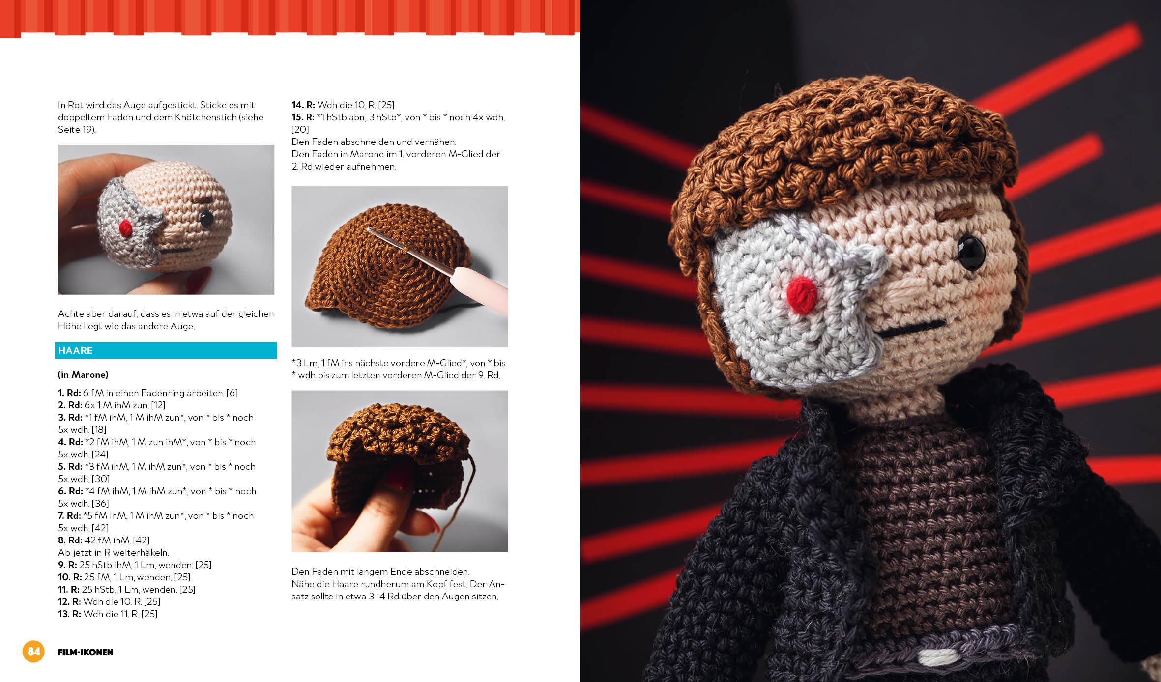 Bild: 9783745916676 | Die große Häkelparade - Deine Amigurumi-Sammlung mit 31 Promis,...