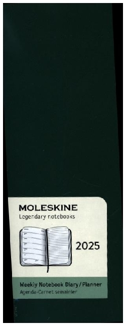 Cover: 8056999270728 | Moleskine 12 Monate Wochen Notizkalender 2025, Large/A5 | Taschenbuch