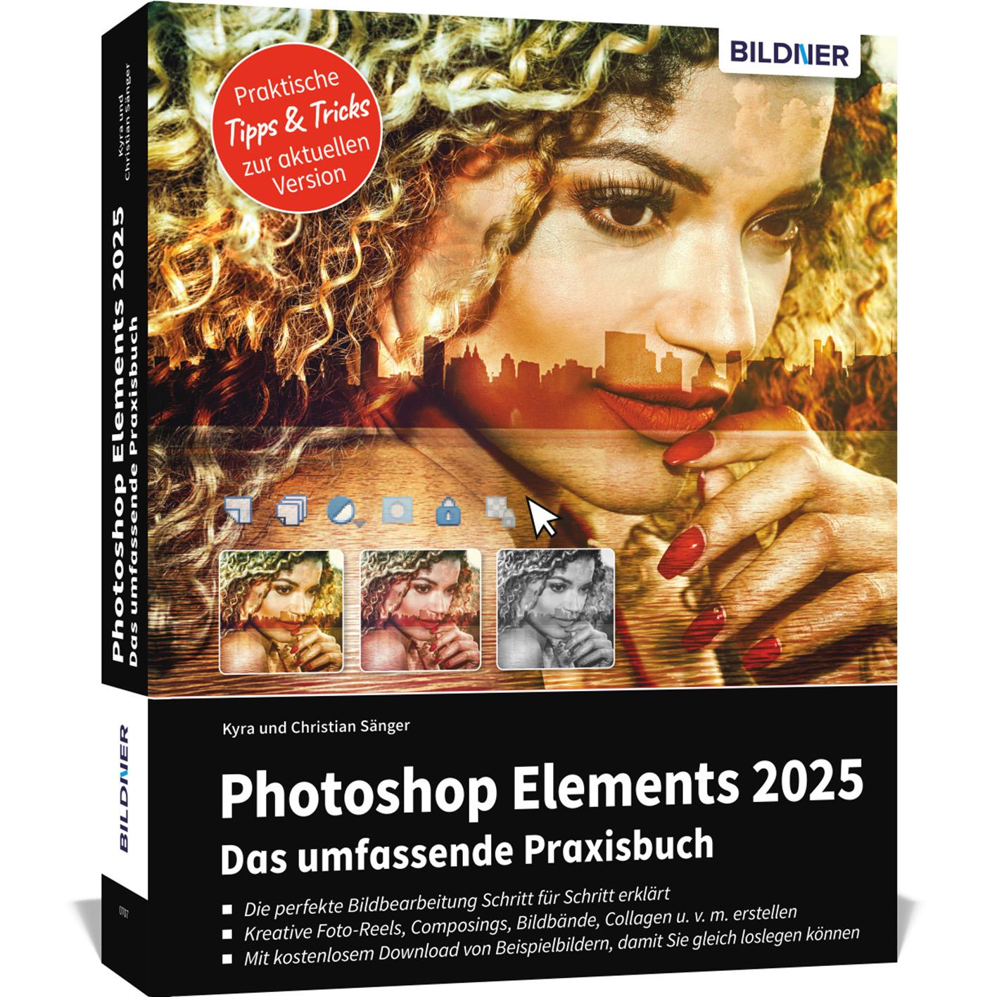 Cover: 9783832806910 | Photoshop Elements 2025 - Das umfangreiche Praxisbuch | Sänger (u. a.)