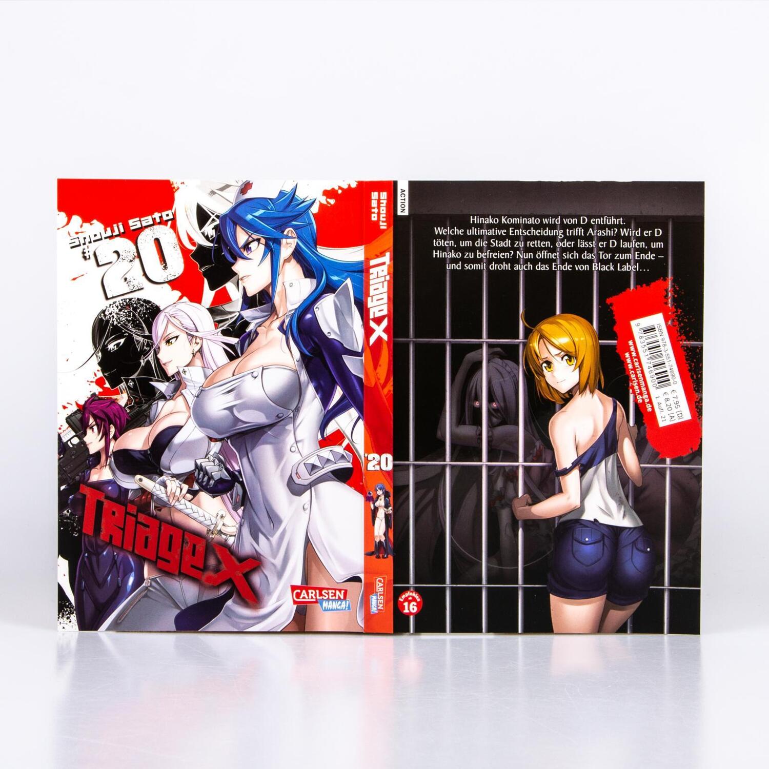 Bild: 9783551746900 | Triage X 20 | Shouji Sato | Taschenbuch | Triage X | 160 S. | Deutsch