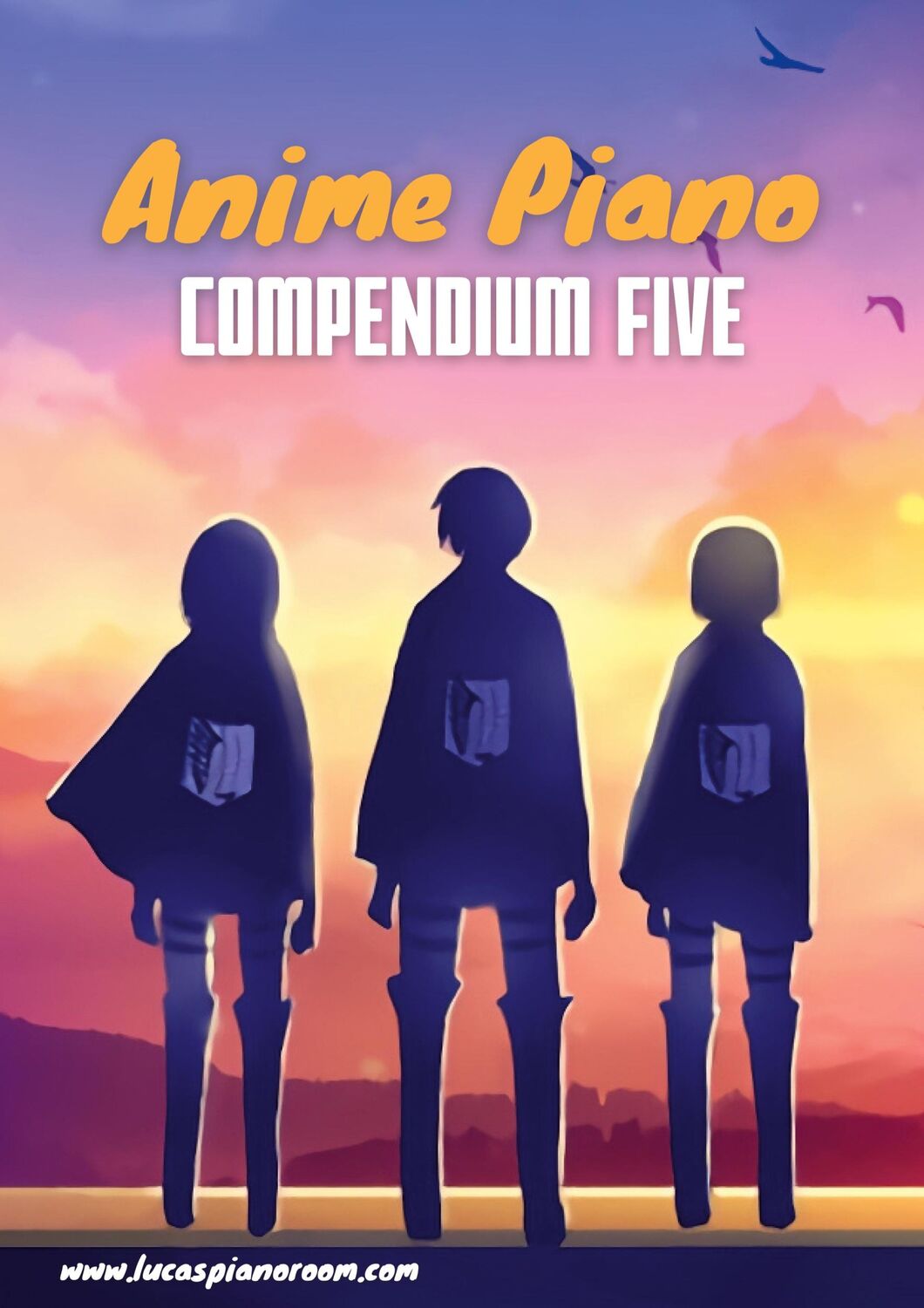 Cover: 9783758304002 | Anime Piano, Compendium Five: Easy Anime Piano Sheet Music Book for...