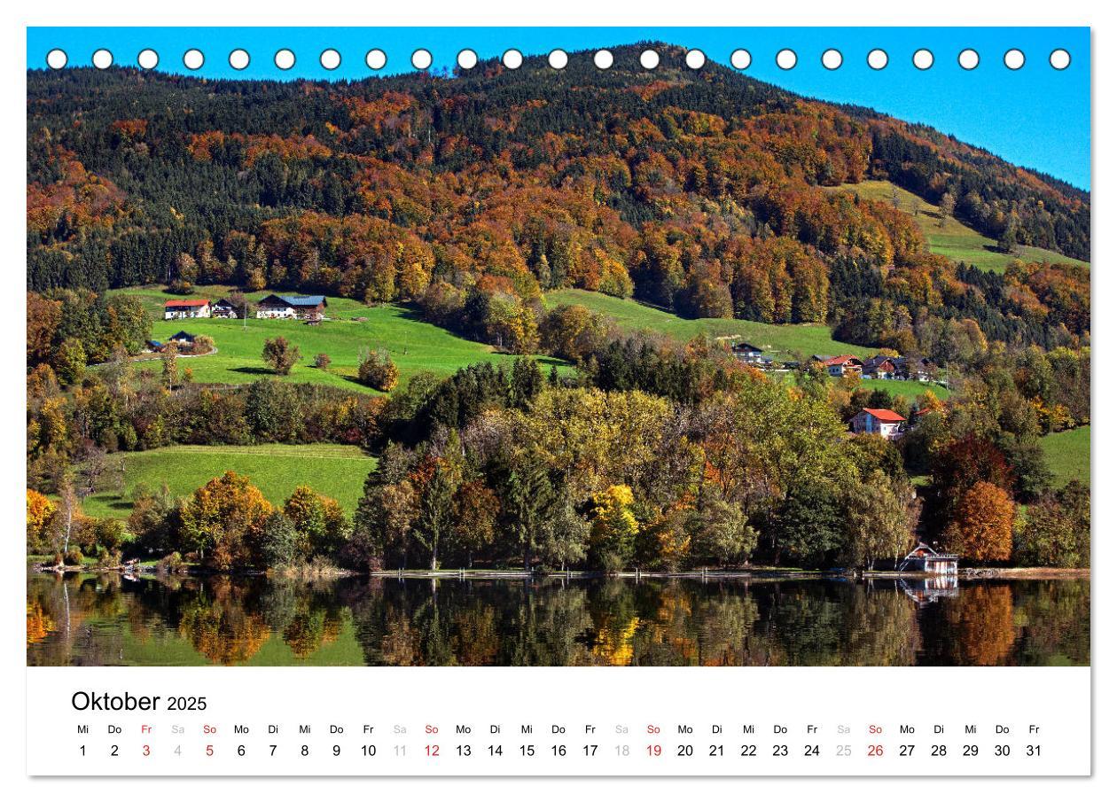 Bild: 9783435307661 | Zauberhaftes Mondseeland (Tischkalender 2025 DIN A5 quer), CALVENDO...