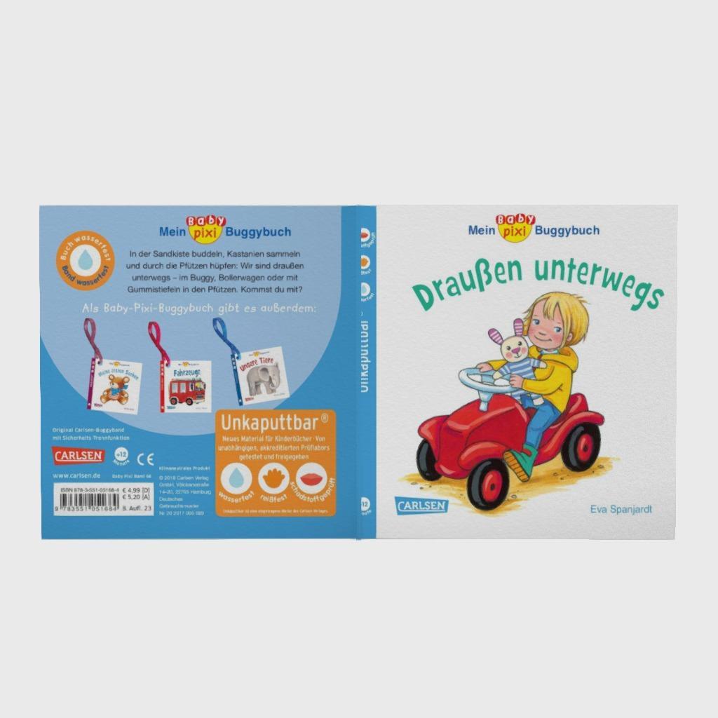 Bild: 9783551051684 | Baby Pixi (unkaputtbar) 66: Mein Baby-Pixi-Buggybuch: Draußen...