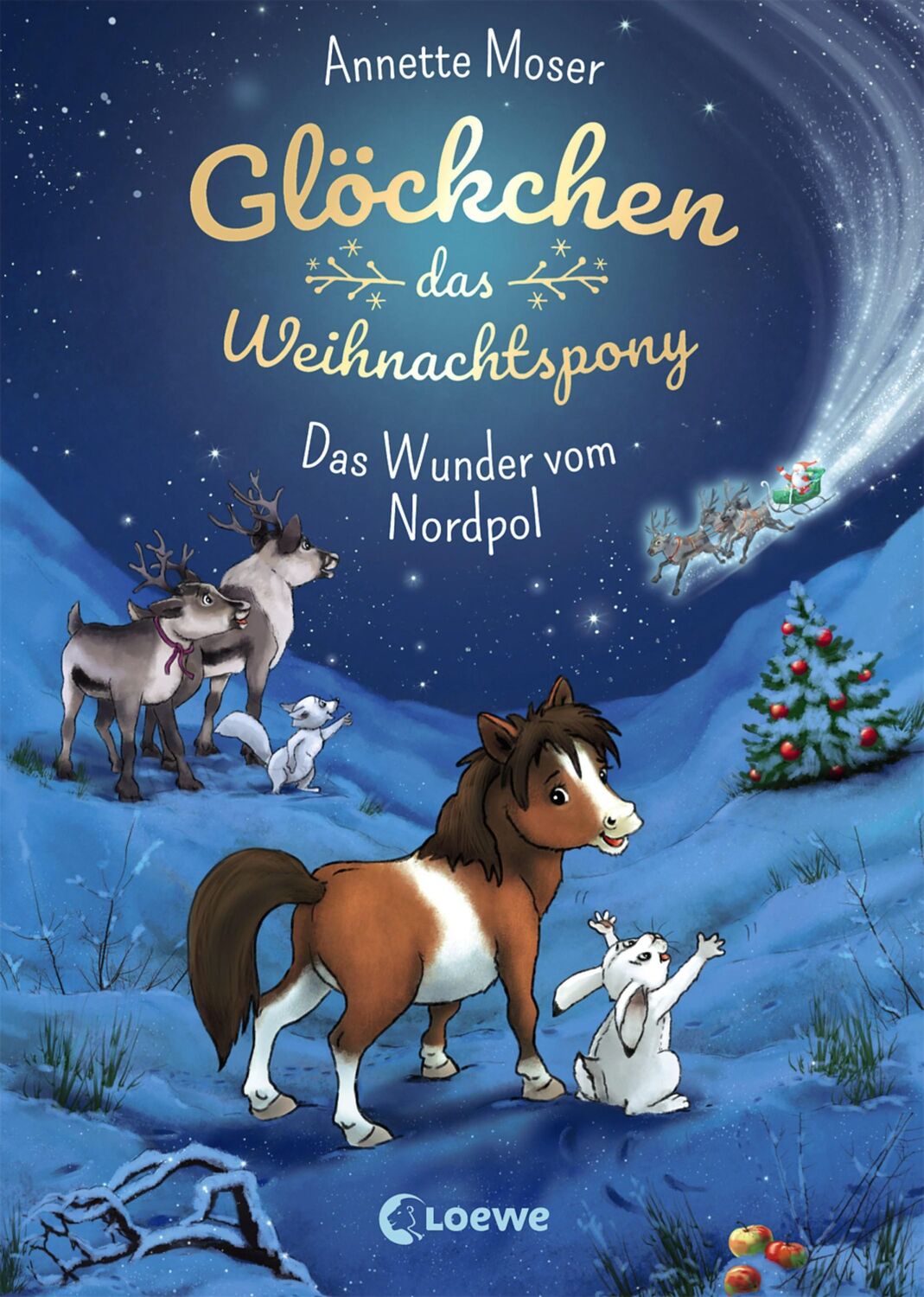 Cover: 9783743203402 | Glöckchen, das Weihnachtspony (Band 1) - Das Wunder vom Nordpol | Buch