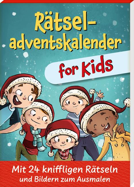 Cover: 9783780618078 | Rätseladventskalender for Kids | Kristin Lückel | Kalender | 96 S.