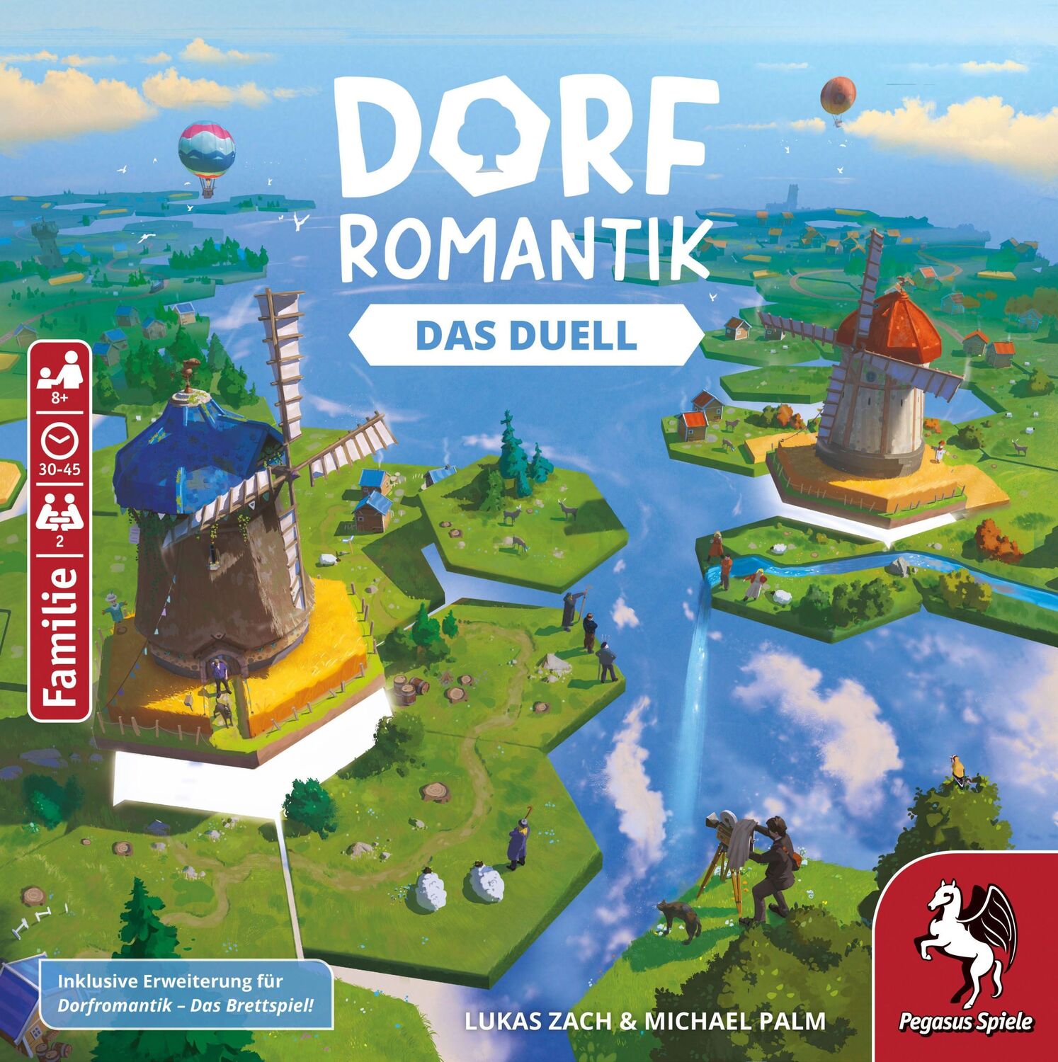 Bild: 4250231736094 | Dorfromantik - Das Duell | Spiel | 51241G | Deutsch | 2023 | Pegasus