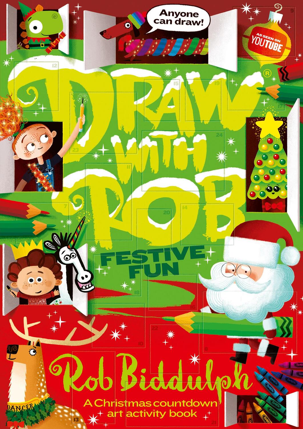 Cover: 9780008627614 | Draw With Rob: Festive Fun | Rob Biddulph | Taschenbuch | Englisch