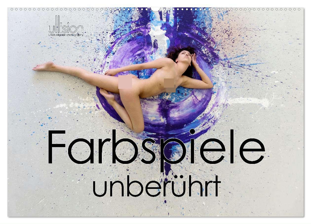 Cover: 9783383950841 | Farbspiele - unberührt (Wandkalender 2025 DIN A2 quer), CALVENDO...