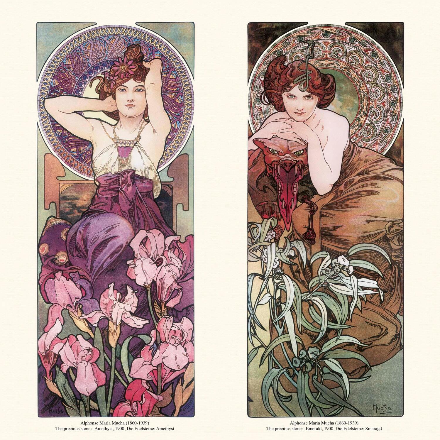 Bild: 9783959294393 | Alphonse Mucha 2025 | Kalender 2025 | Kalender | Tushita Fine Arts