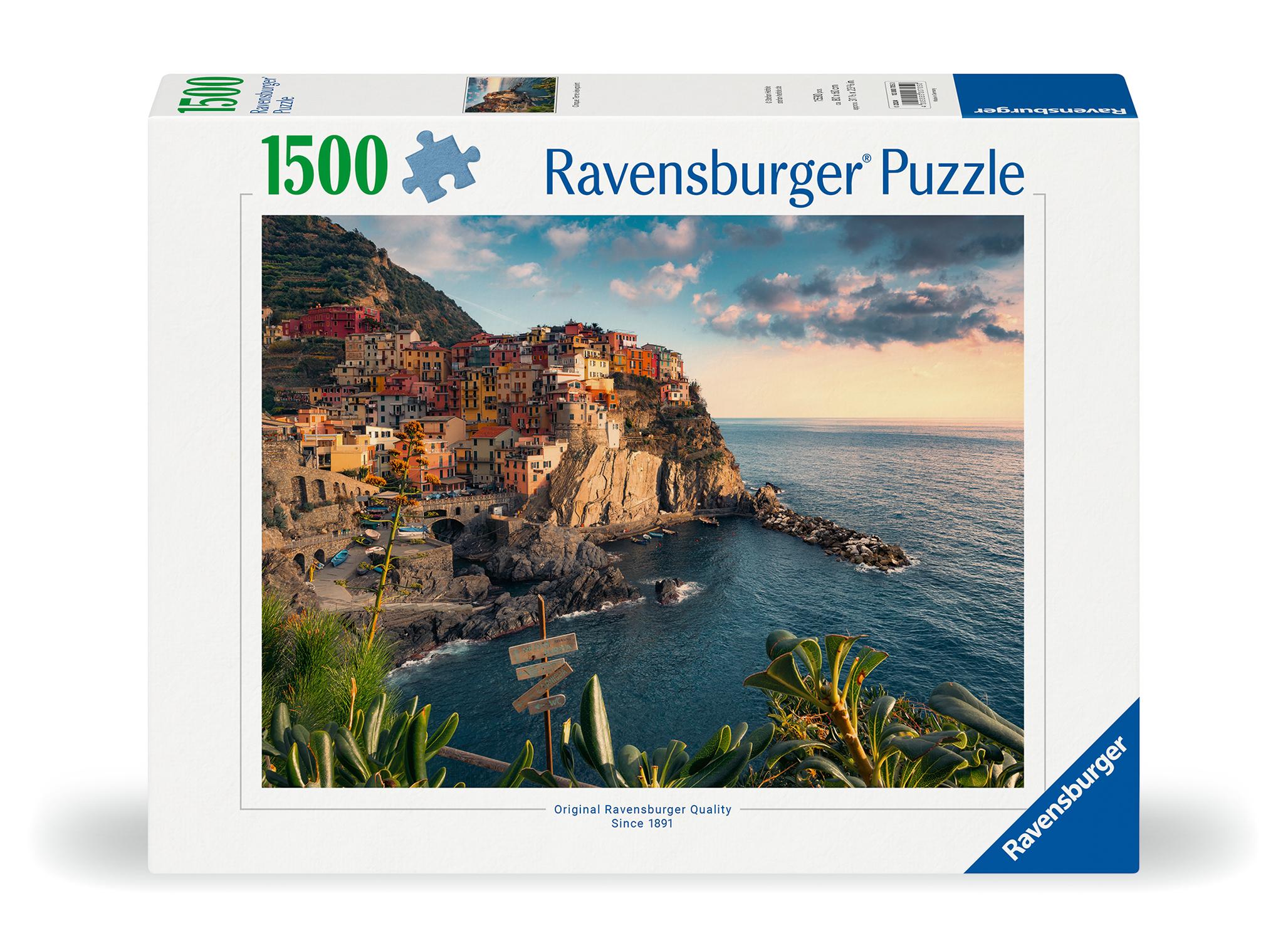 Cover: 4005555007050 | Ravensburger Puzzle 12000705 - Blick auf Cinque Terre - 1500 Teile...