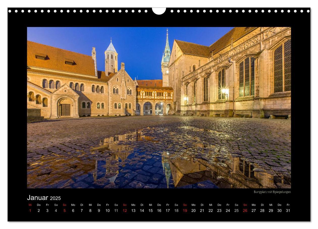 Bild: 9783435681471 | BRAUNSCHWEIG - Abendliche Impressionen (Wandkalender 2025 DIN A3...