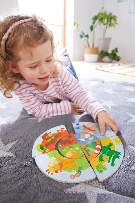 Bild: 4010168246918 | HABA Legespiel Tierische Jahreszeiten (Kinderspiel) | Spiel | 304912