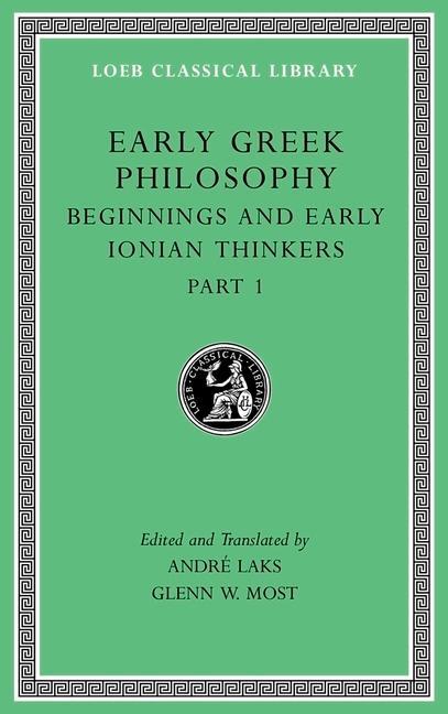 Cover: 9780674996892 | Early Greek Philosophy, Volume II | Glenn W. Most | Buch | Gebunden