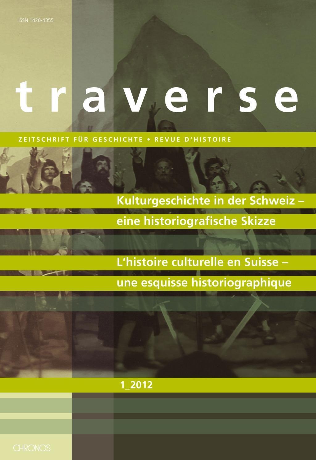 Cover: 9783905315554 | Kulturgeschichte in der Schweiz - eine historiografische Skizze -...