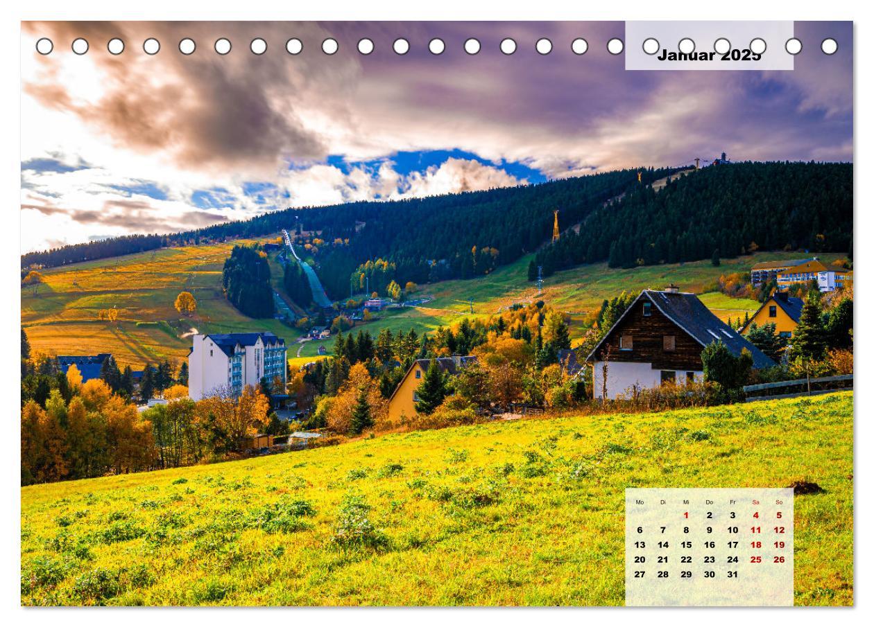 Bild: 9783435014972 | Oberwiesenthal und der Fichtelberg im Erzgebirge (Tischkalender...