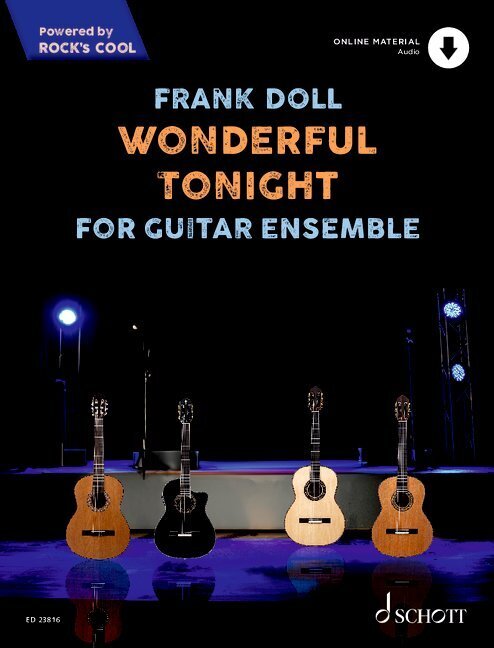 Cover: 9790001219402 | Wonderful Tonight | For Guitar Ensemble. 4 Gitarren. | Broschüre