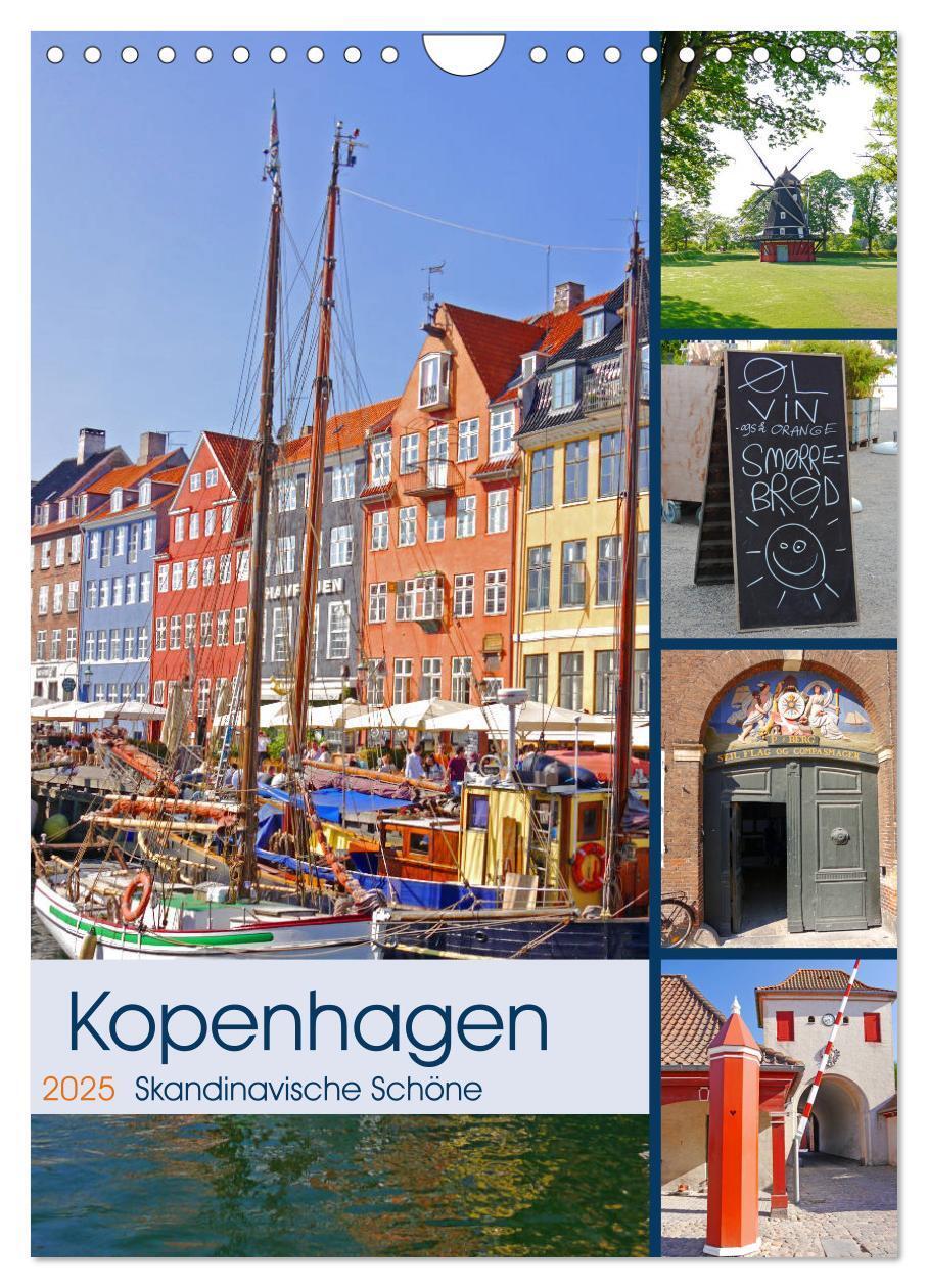 Cover: 9783435999958 | Kopenhagen. Skandinavische Schöne (Wandkalender 2025 DIN A4 hoch),...