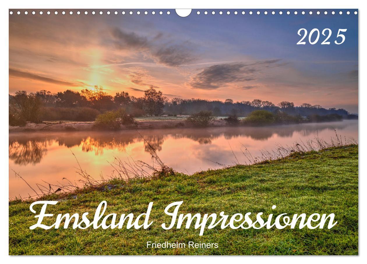 Cover: 9783457228180 | Emsland Impressionen (Wandkalender 2025 DIN A3 quer), CALVENDO...