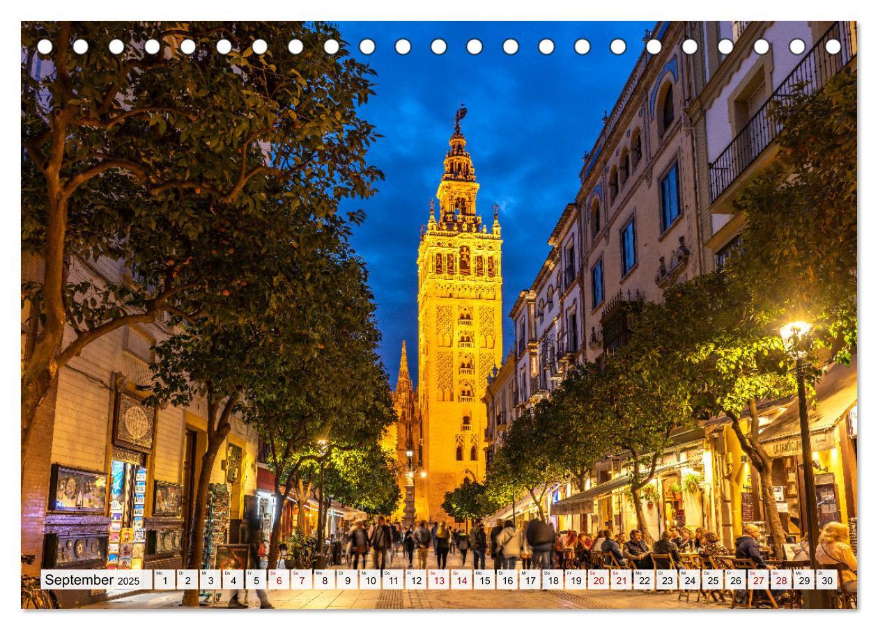 Bild: 9783383978180 | Andalusien - Sevilla (Tischkalender 2025 DIN A5 quer), CALVENDO...