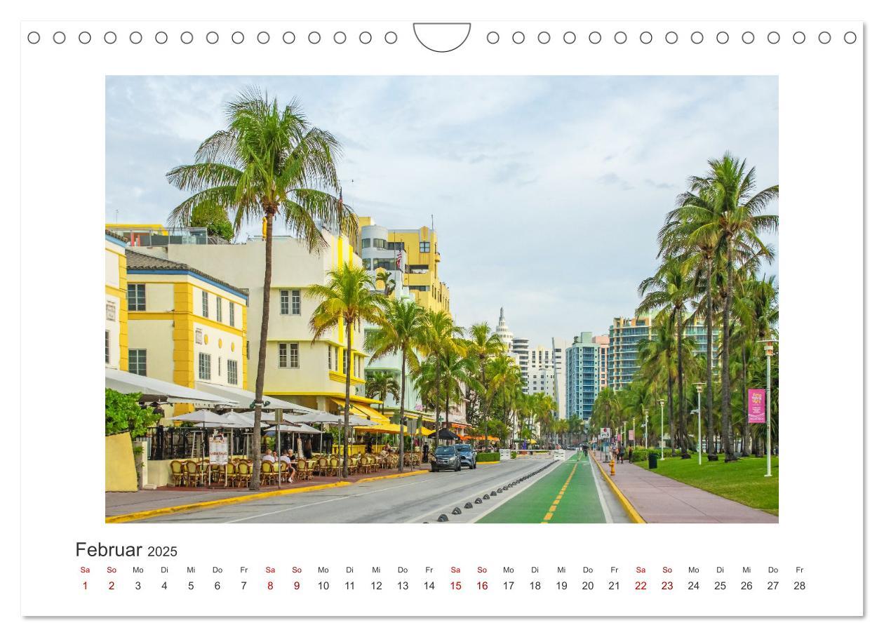 Bild: 9783457152621 | Miami - pulsierende Metropole (Wandkalender 2025 DIN A4 quer),...