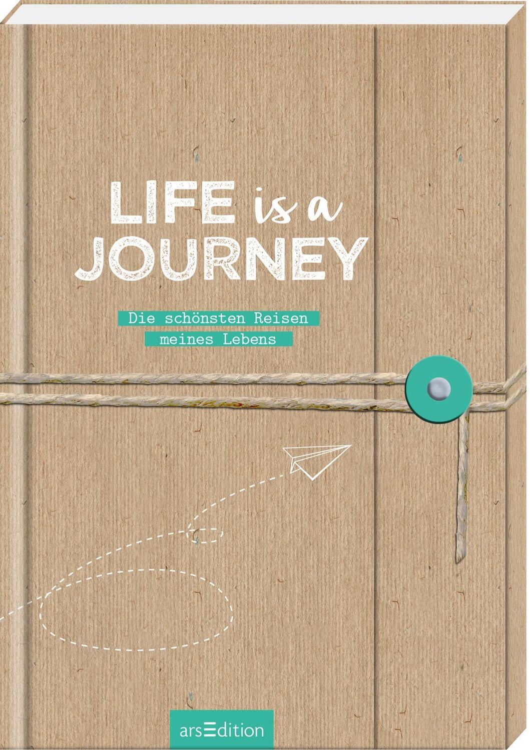 Cover: 4014489116547 | Life is a Journey - dein Reisetagebuch für mehrere Reisen | Buch