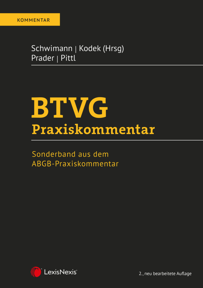 Cover: 9783700787969 | BTVG Praxiskommentar | Sonderband aus dem ABGB-Praxiskommentar | Buch