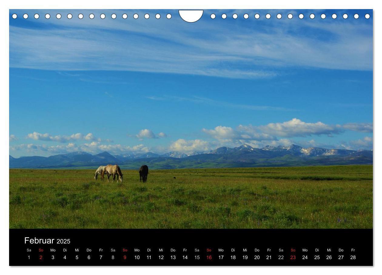 Bild: 9783435825097 | Montana! (Wandkalender 2025 DIN A4 quer), CALVENDO Monatskalender