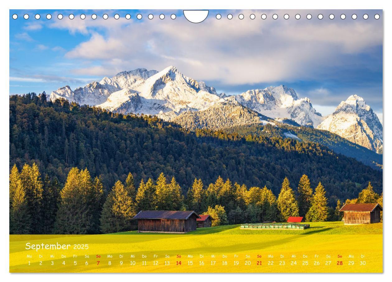 Bild: 9783383959783 | Bergparadies Garmisch - traumhafte Impressionen (Wandkalender 2025...