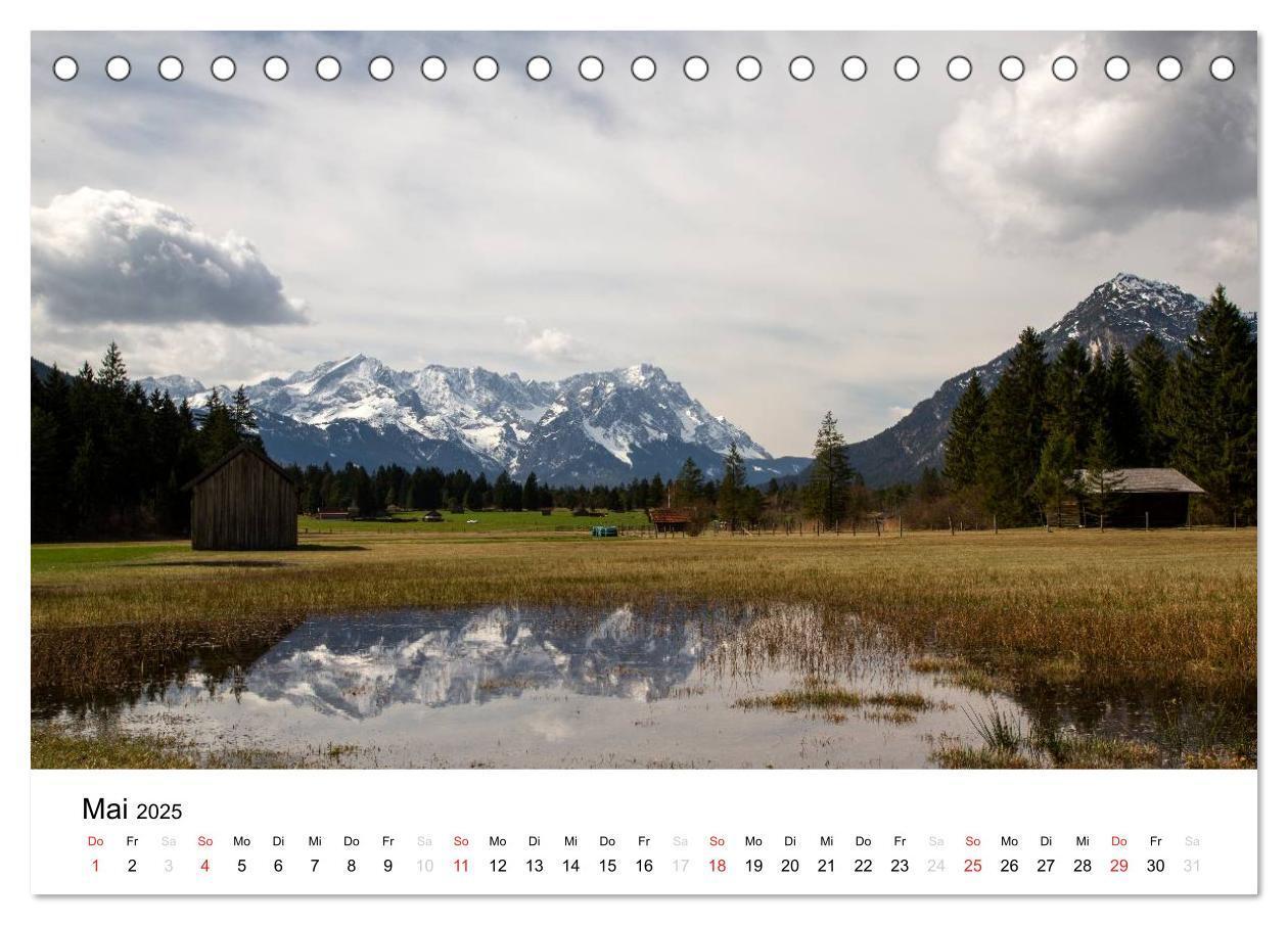 Bild: 9783435586165 | Zugspitz-Impressionen (Tischkalender 2025 DIN A5 quer), CALVENDO...