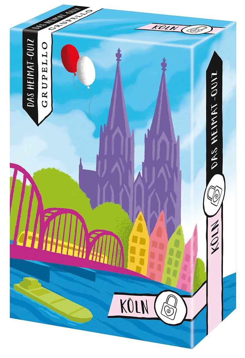 Cover: 9783899783964 | Köln | Das Heimat-Quiz | Melanie Brozeit | Taschenbuch | Heimat-Quiz