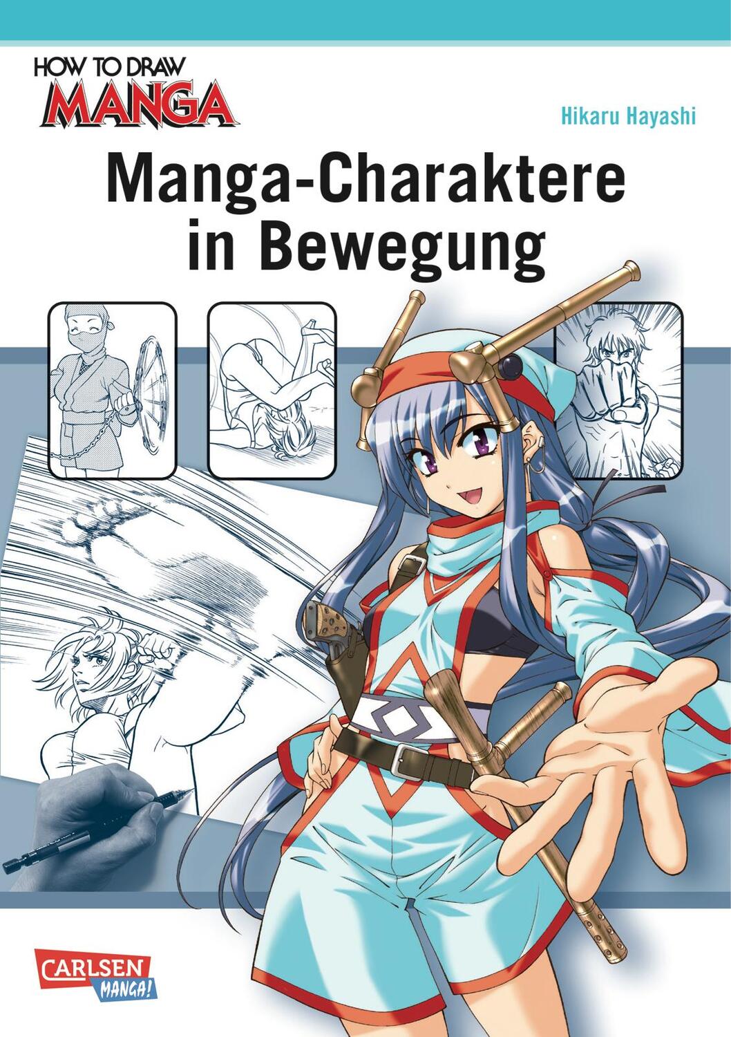 Cover: 9783551752970 | Manga-Charaktere in Bewegung | Action-Posen zeichnen | Hikaru Hayashi