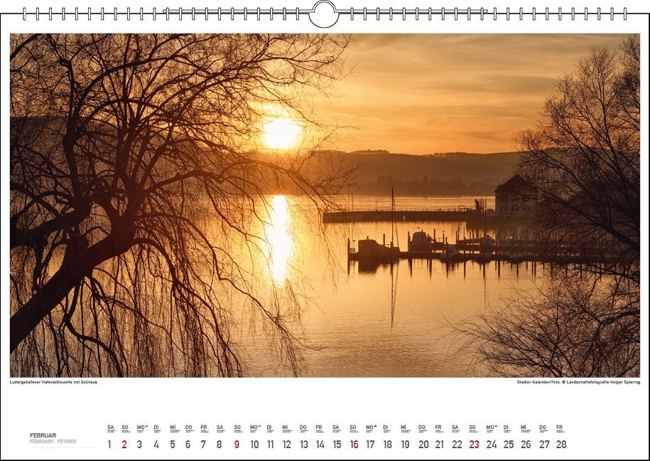 Bild: 9783861924012 | Malerischer Bodensee 2025 | Holger Spiering | Kalender | Spiralbindung