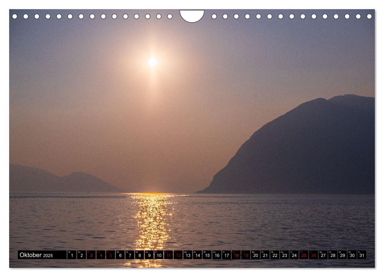 Bild: 9783383839825 | Romantischer Lago d'Iseo (Wandkalender 2025 DIN A4 quer), CALVENDO...