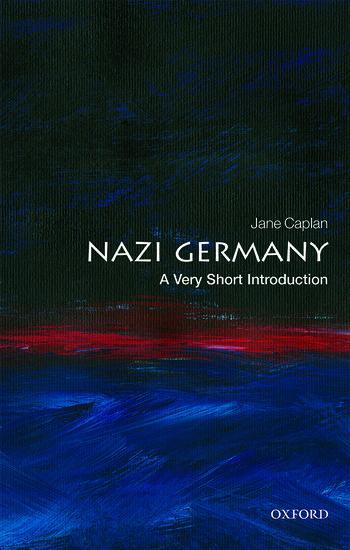 Cover: 9780198706953 | Nazi Germany: A Very Short Introduction | Jane Caplan | Taschenbuch