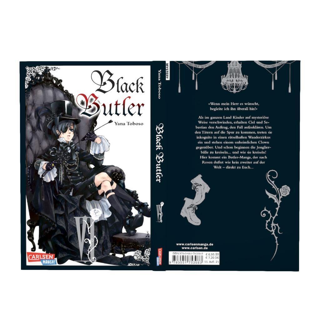 Bild: 9783551753083 | Black Butler 06 | Yana Toboso | Taschenbuch | Black Butler | 175 S.