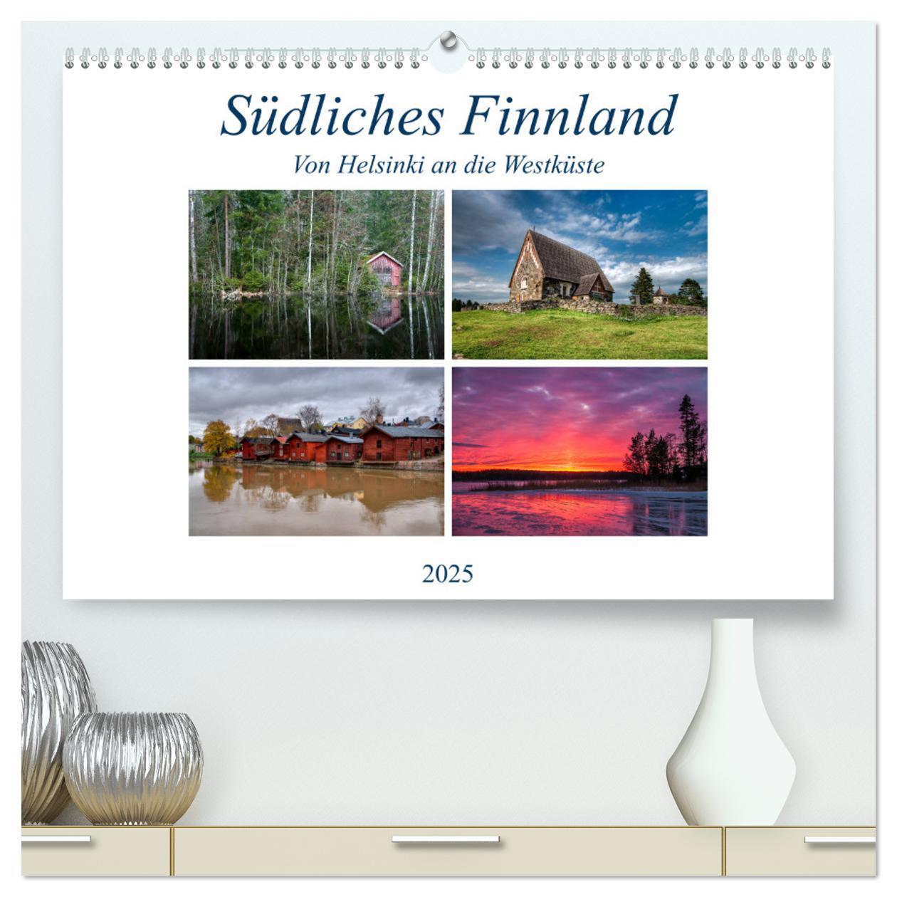 Cover: 9783435336722 | Südliches Finnland (hochwertiger Premium Wandkalender 2025 DIN A2...