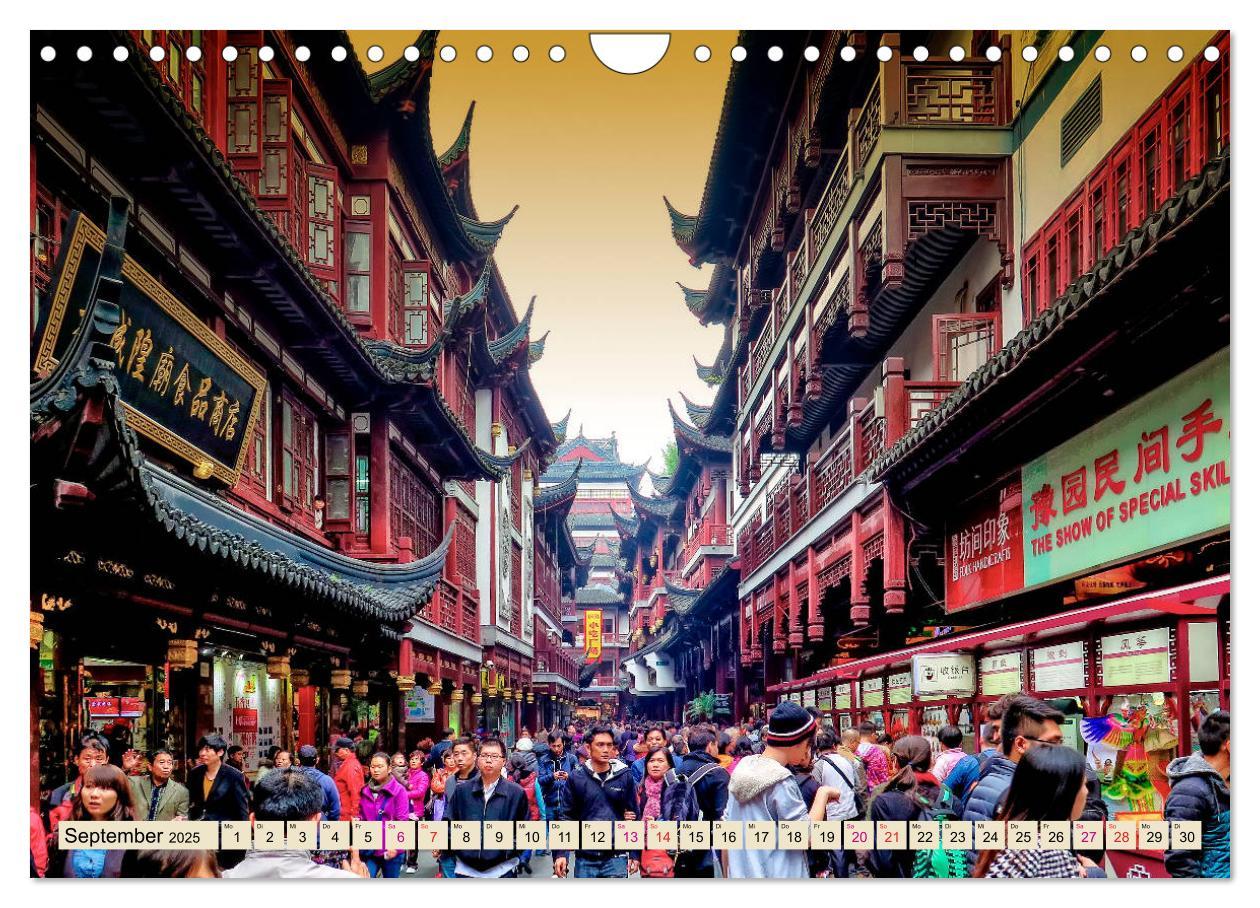 Bild: 9783435439218 | Städte der Welt - Shanghai (Wandkalender 2025 DIN A4 quer),...