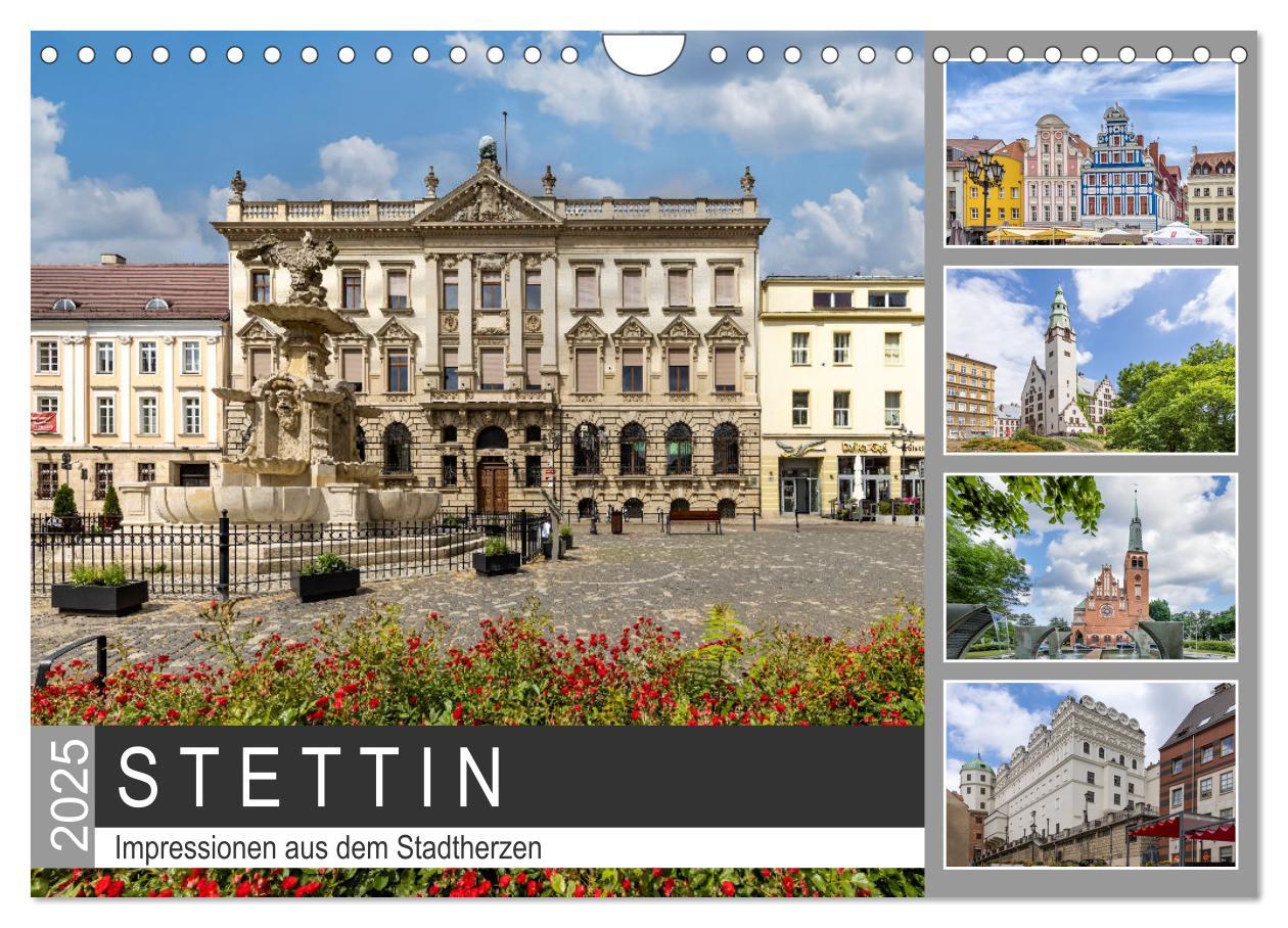 Cover: 9783435043057 | STETTIN Impressionen aus dem Stadtherzen (Wandkalender 2025 DIN A4...