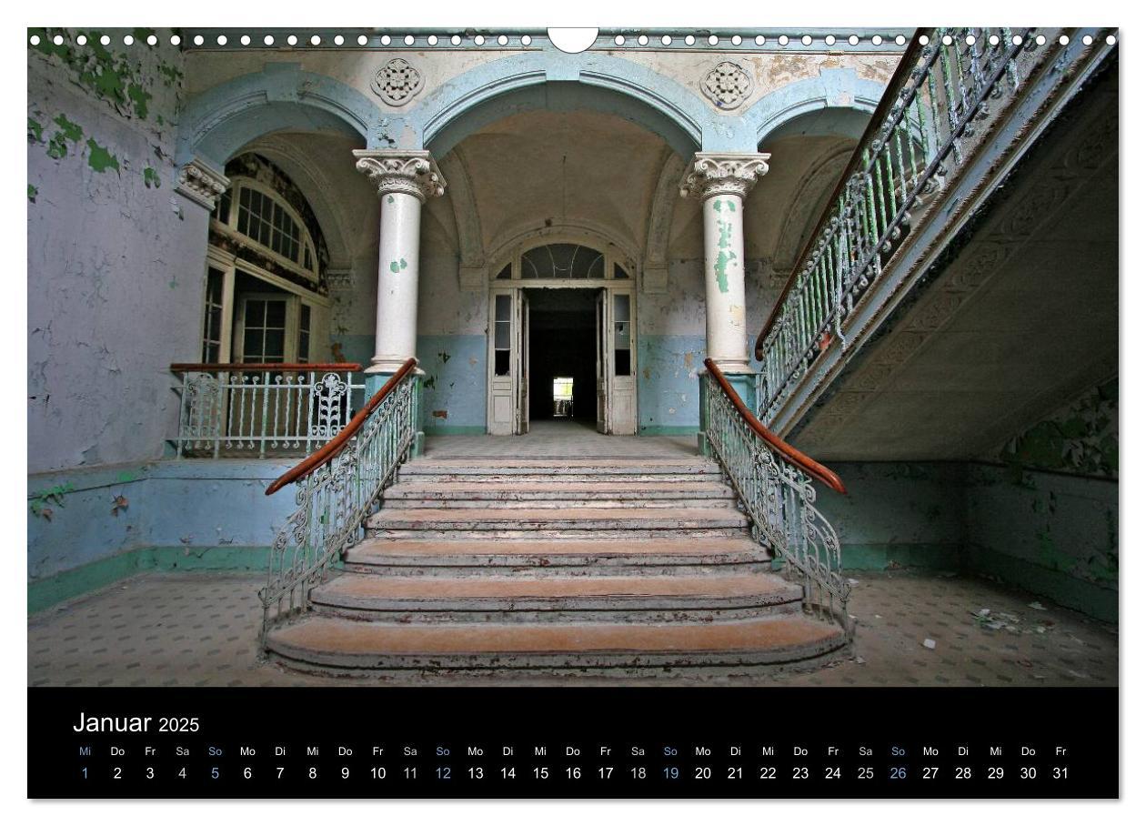 Bild: 9783435820382 | Treppen (Wandkalender 2025 DIN A3 quer), CALVENDO Monatskalender