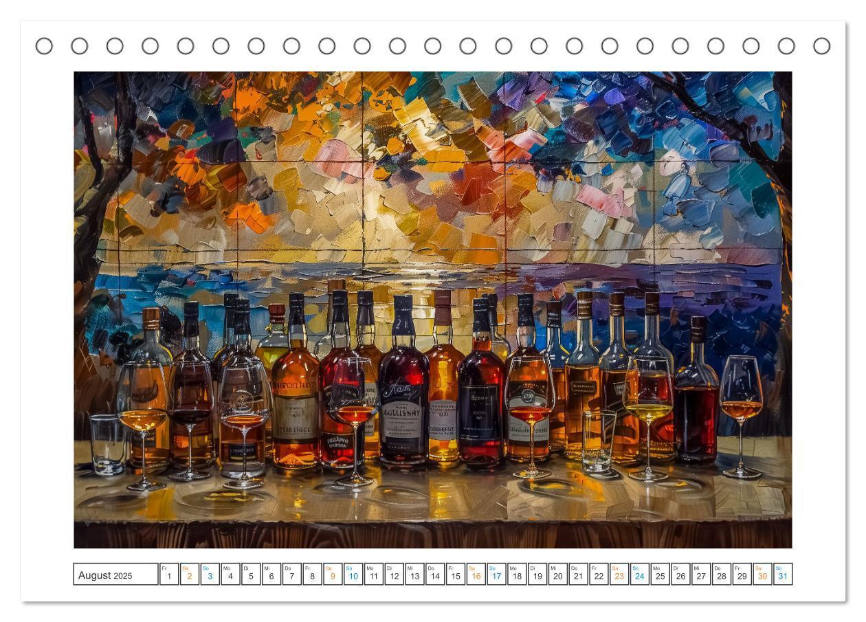 Bild: 9783457135983 | Spirit of Whisky (Tischkalender 2025 DIN A5 quer), CALVENDO...